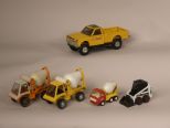 Collection of Toy Trucks, etc.
