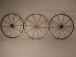 3 Medium Iron Wheels
