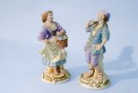 Pair of Man And Woman Porcelain