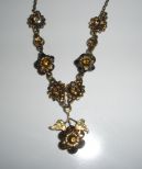 CA 1900 Amber Type Necklace