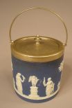 Wedgewood Jasperware Biscuit Barrel