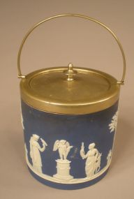 Wedgewood Jasperware Biscuit Barrel