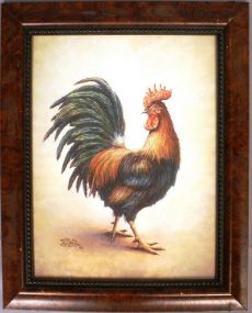 Print of Rooster