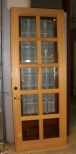 Mahogany 10 Glass Panel Door