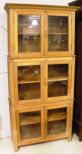 3 section Oak Kitchen Cabinet