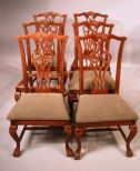 Set of 6 Mahogany Dining Chairs