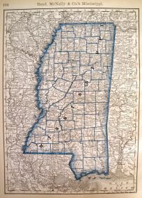 Map of Mississippi