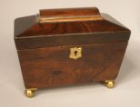 Rosewood Tea Caddy