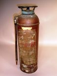 Old Brass Fire Extinguisher