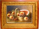 Print of Fruit Basket (framed)