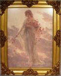 Painting of Wedding Bride (framed)
