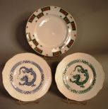 Collection of Three Hand Painted Plates