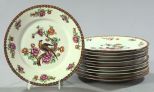Set of Twelve Dinner Plates, Victoria Porcelain Works