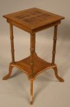 Small Square Walnut Table