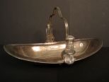 Silver Plate Tray with Handle
