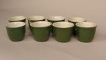 Green Coors Custard Cups (8)