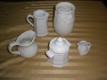 Collection of 5 White Porcelain Items