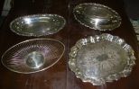Four Pieces of Silver Plate