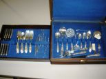 1896 Loraine Pattern Kirk Stieff Sterling Silver Flatware Set