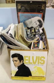 Box Lot of Elvis Items