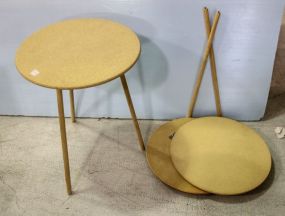 Five Particle Board Tables