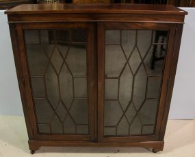 Mahogany Empire Style Bookcase