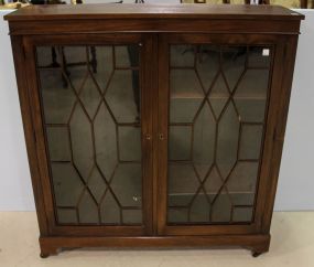 Mahogany Empire Style Bookcase