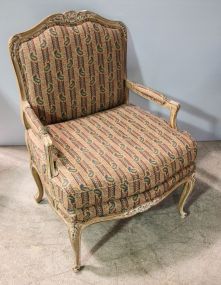 Large Upholstered Arm Chair