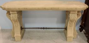 Composite Classical Style Console Table