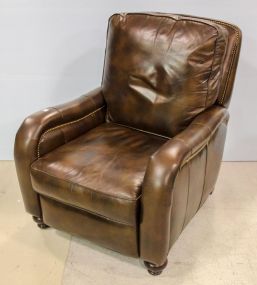 Leather Upholstered Recliner