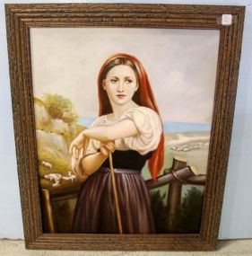 Painting of Shepherdess