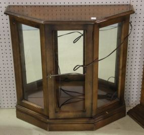 Console Display Lighted Cabinet