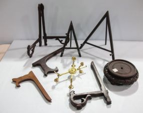 Six Easels & Two Stands