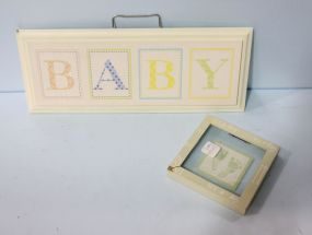 Baby Plaque & Frame