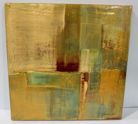 Lauren Barksdale Acrylic Gallery Wrap Abstract Canvas