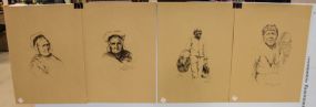 Set of Four William H. Rhoades Prints