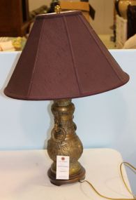 Oriental Bronze Lamp