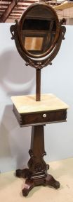 Mahogany Empire Shaving Stand