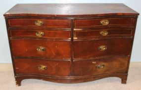 Mahogany Six Drawer Chest