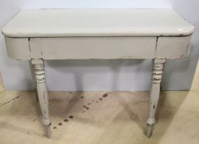 Light Blue Painted Entrance Table