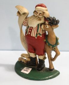 Santa/Reindeer Door Stop