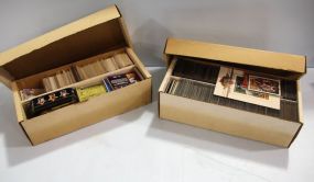 Two Boxes of Sports Cards & Trading Cards