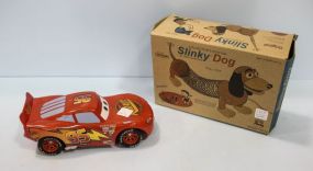 Cars Car & Slinky Dog Toy