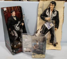 Three Elvis Presley Figurines