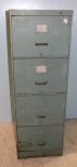 Four Drawer Metal File Cabinet