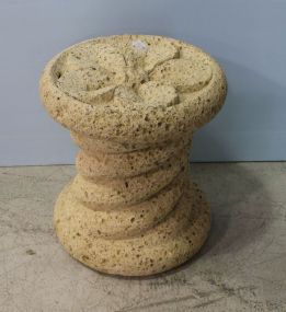 Concrete Twisted Pedestal