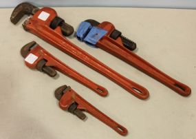 Four Pipe Wrenches