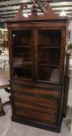 Mahogany Two Door China Cabinet