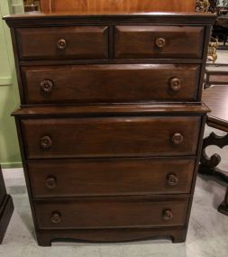 Mahogany Chest on Chest