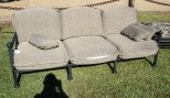 Aluminum Over Sized Patio Sofa